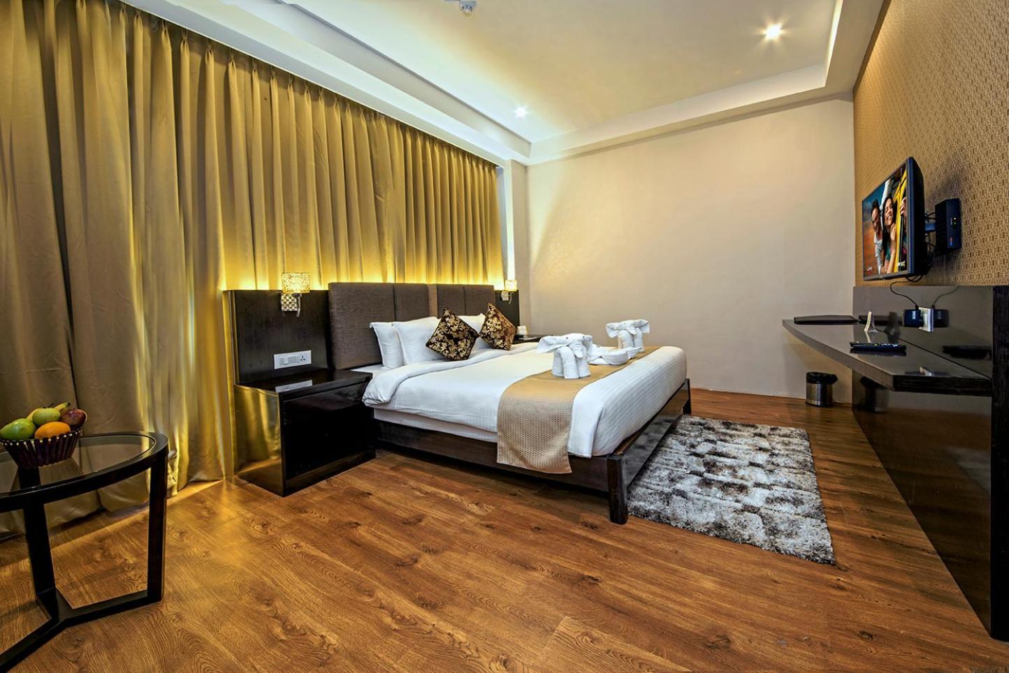 Hotel The Fern Residency Kalkutta Zimmer foto